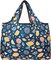 Wrapables Large Foldable Tote Nylon Reusable Grocery Bag, 3 Pack